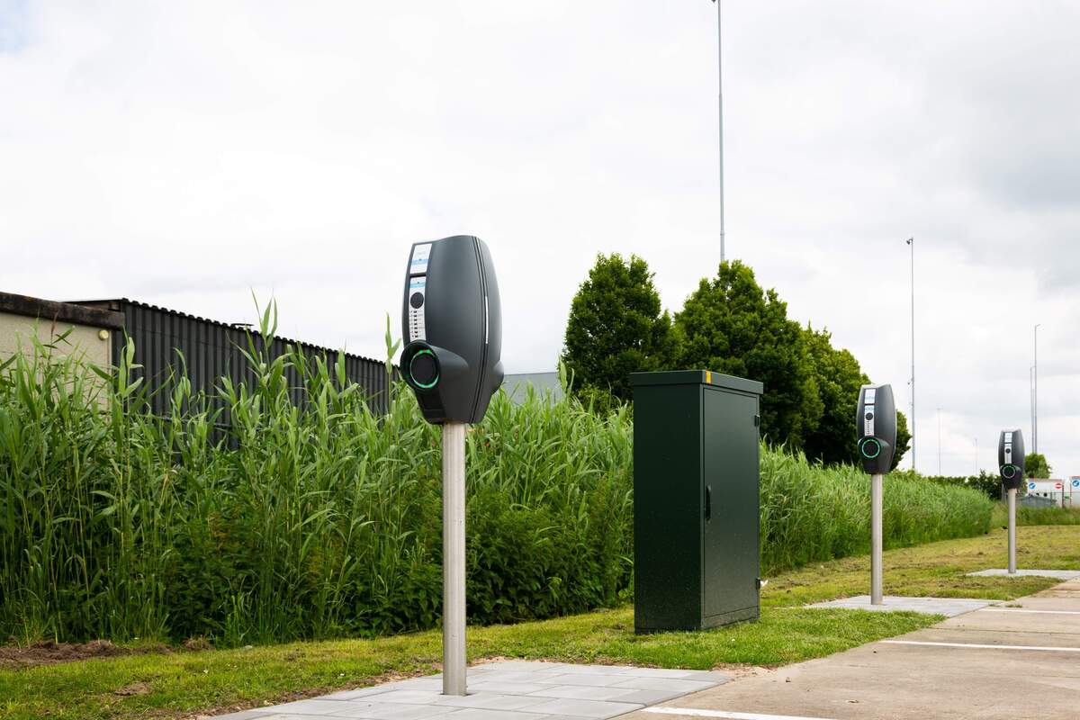 Laadpaal verplicht luchthaven